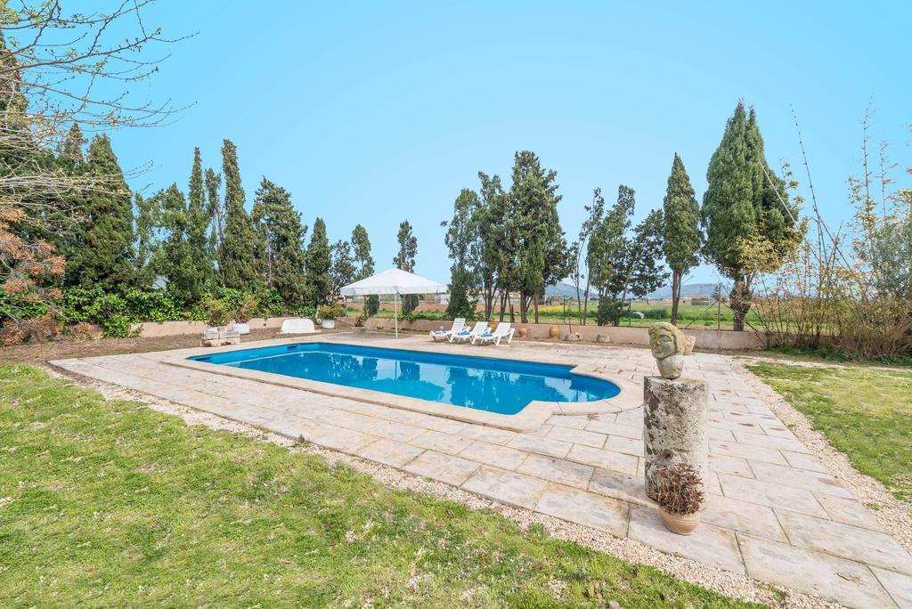 Son Valenti Villa Sa Pobla Bagian luar foto
